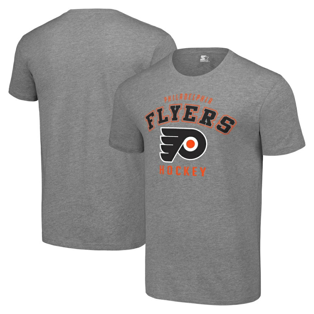 Philadelphia Flyers Starter Logo T-Shirt - Heather Gray | US 202216168