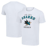 San Jose Sharks Starter Logo T-Shirt - White | US 202216188