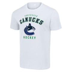 Vancouver Canucks Starter Logo T-Shirt - White | US 202216194
