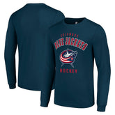 Columbus Blue Jackets Starter Logo Long Sleeve T-Shirt - Navy | US 202216201