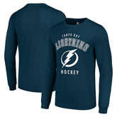 Tampa Bay Lightning Starter Logo Long Sleeve T-Shirt - Navy | US 202216213