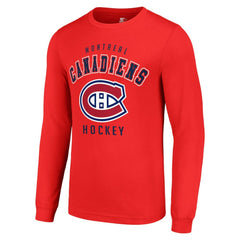 Montreal Canadiens Starter Logo Long Sleeve T-Shirt - Red | US 202216217