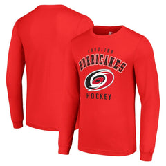 Carolina Hurricanes Starter Logo Long Sleeve T-Shirt - Red | US 202216219