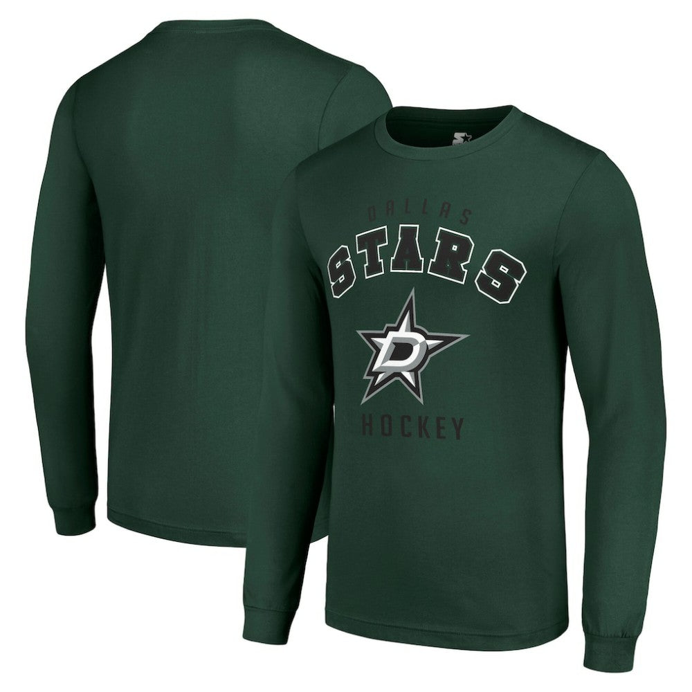 Dallas Stars Starter Logo Long Sleeve T-Shirt - Military Green | US 202216240