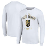 Vegas Golden Knights Starter Logo Long Sleeve T-Shirt - White | US 202216242