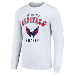 Washington Capitals Starter Logo Long Sleeve T-Shirt - White | US 202216245