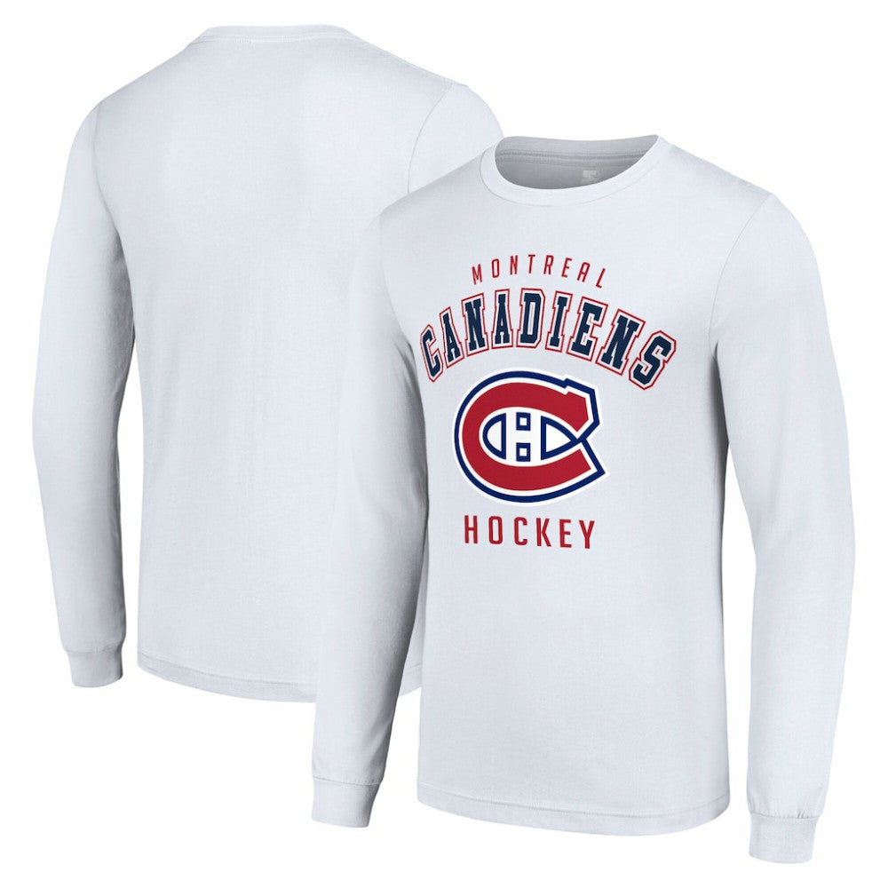 Montreal Canadiens Starter Logo Long Sleeve T-Shirt - White | US 202216249