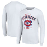 Montreal Canadiens Starter Logo Long Sleeve T-Shirt - White | US 202216249