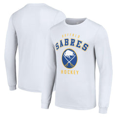 Buffalo Sabres Starter Logo Long Sleeve T-Shirt - White | US 202216254