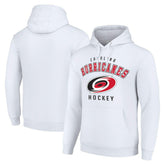 Carolina Hurricanes Starter Logo Pullover Hoodie - White | US 202216309