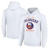 New York Islanders Starter Logo Pullover Hoodie - White | US 202216310