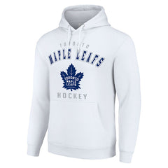 Toronto Maple Leafs Starter Logo Pullover Hoodie - White | US 202216312