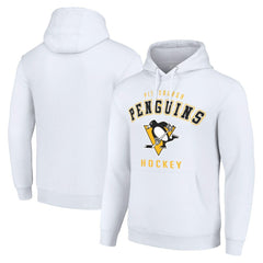 Pittsburgh Penguins Starter Logo Pullover Hoodie - White | US 202216317