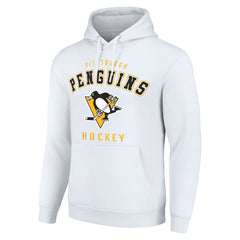 Pittsburgh Penguins Starter Logo Pullover Hoodie - White | US 202216317