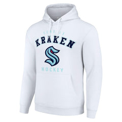 Seattle Kraken Starter Logo Pullover Hoodie - White | US 202216324