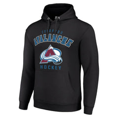 Colorado Avalanche Starter Logo Pullover Hoodie - Black | US 202216364