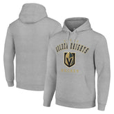 Vegas Golden Knights Starter Logo Pullover Hoodie - Heather Gray | US 202216374