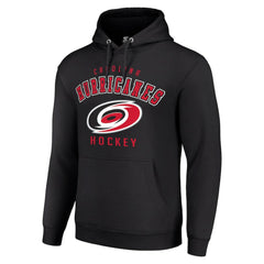 Carolina Hurricanes Starter Logo Pullover Hoodie - Black | US 202216379