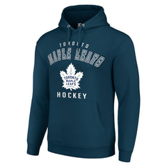 Toronto Maple Leafs Starter Logo Pullover Hoodie - Navy | US 202216383