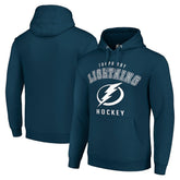 Tampa Bay Lightning Starter Logo Pullover Hoodie - Navy | US 202216387