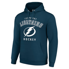 Tampa Bay Lightning Starter Logo Pullover Hoodie - Navy | US 202216387
