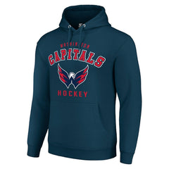 Washington Capitals Starter Logo Pullover Hoodie - Navy | US 202216389