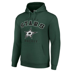 Dallas Stars Starter Logo Pullover Hoodie - Green | US 202216411