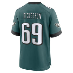 Landon Dickerson Philadelphia Eagles Team Game Jersey - Midnight Green Jerseys