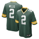 Malik Willis Green Bay Packers Game Jersey - Green Jerseys