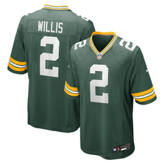 Malik Willis Green Bay Packers Game Jersey - Green Jerseys