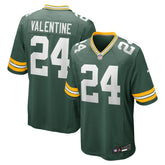 Carrington Valentine Green Bay Packers Game Jersey - Green Jerseys