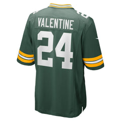 Carrington Valentine Green Bay Packers Game Jersey - Green Jerseys