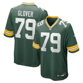Travis Glover Green Bay Packers Game Jersey - Green Jerseys