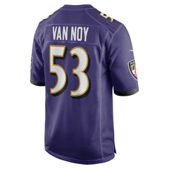 Kyle Van Noy Baltimore Ravens Team Game Jersey - Purple Jerseys