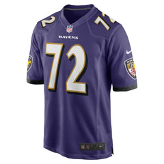 Andrew Vorhees Baltimore Ravens Team Game Jersey - Purple Jerseys