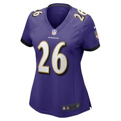 Rasheen Ali Baltimore Ravens Women's Game Jersey - Purple Jerseys
