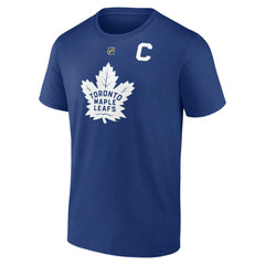 Auston Matthews Toronto Maple Leafs Fanatics Authentic Stack Name & Number T-Shirt - Blue | US 202221424