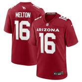 Max Melton Arizona Cardinals Team Game Jersey - Cardinal Jerseys