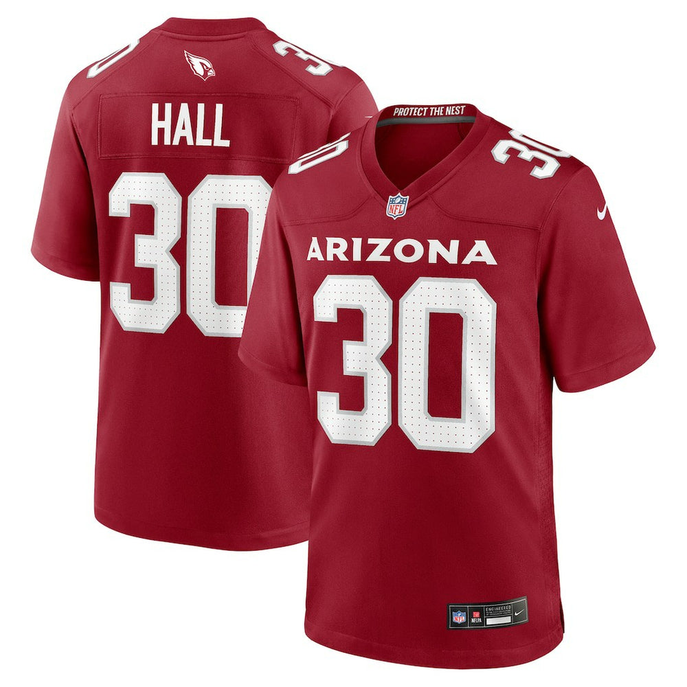 Darren Hall Arizona Cardinals Team Game Jersey - Cardinal Jerseys