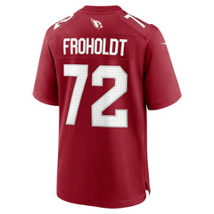 Hjalte Froholdt Arizona Cardinals Team Game Jersey - Cardinal Jerseys