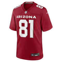 Travis Vokolek Arizona Cardinals Team Game Jersey - Cardinal Jerseys