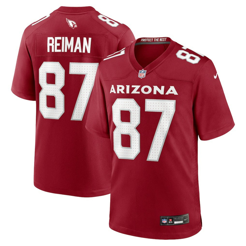Tip Reiman Arizona Cardinals Team Game Jersey - Cardinal Jerseys