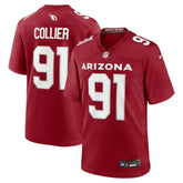 L.J. Collier Arizona Cardinals Team Game Jersey - Cardinal Jerseys
