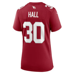 Darren Hall Arizona Cardinals Women's Game Jersey - Cardinal Jerseys