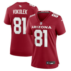 Travis Vokolek Arizona Cardinals Women's Game Jersey - Cardinal Jerseys