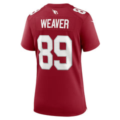 Xavier Weaver Arizona Cardinals Women's Game Jersey - Cardinal Jerseys