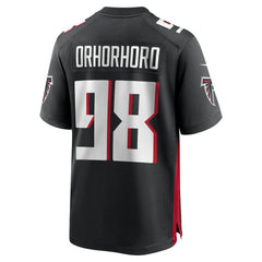 Ruke Orhorhoro Atlanta Falcons Team Game Jersey - Black Jerseys