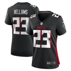 DeMarcco Hellams Atlanta Falcons Women's Game Jersey - Black Jerseys