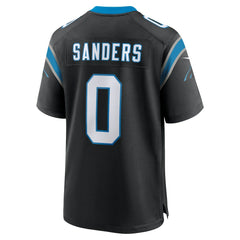 Ja'Tavion Sanders Carolina Panthers Game Jersey - Black Jerseys