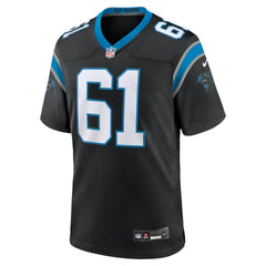 Jarrett Kingston Carolina Panthers Game Jersey - Black Jerseys